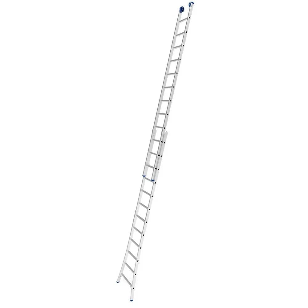 Escada de Aluminio Profissional 12 Degraus Extensiva - F3,63 / A3,42 / E6,43 / PESO 13,45KG - REAL ESCADAS EXTENSIVAS PROFISSIONAL 4 EM 1 - foto 1 de 3