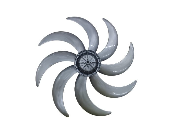 HÉLICE DE 60CM P/VENTILADOR DÔMINA 8PÁS E-11,5MM COR TITÂNIO/CINZA - OCTOPUS 60CM - PONTA REDONDA C/TRAVA TRASEIRA - foto 1 de 3