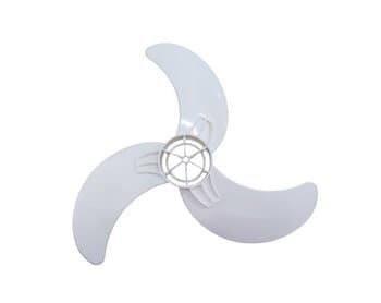 HELICE DE 60CM P/VENTILADOR VENTISOL 60CM/70CM 3PAS E08MM BRANCA G3 - SERVE P/POWER70 E8MM - MODELO ANTERIOR (FIXADA C/PORCA N/PONTA DO EIXO)