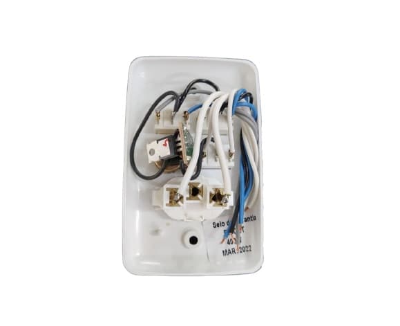CHAVE P/VENTILADOR DE TETO R2LUZ ROTATIVO DIMER 0400WBIV C/REVERSÃO + 2-TECLAS LUZ C/1-TOMADA 3PNBR - P/ARGE CILONE LOREN SID VENTI-DELTA TRON VOLARE. - foto 1 de 2