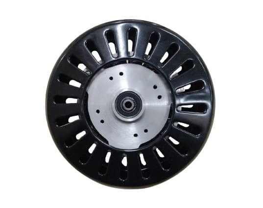 MOTOR P/VENTILADOR DE TETO SUPER CICLONE 110VOLTS COR PRETA MODELO P/4PAS SEM ROSCA P/LUMINARIA EIXO 12MM - *USAR C/CAPACITOR 10,0UF - foto 1 de 2