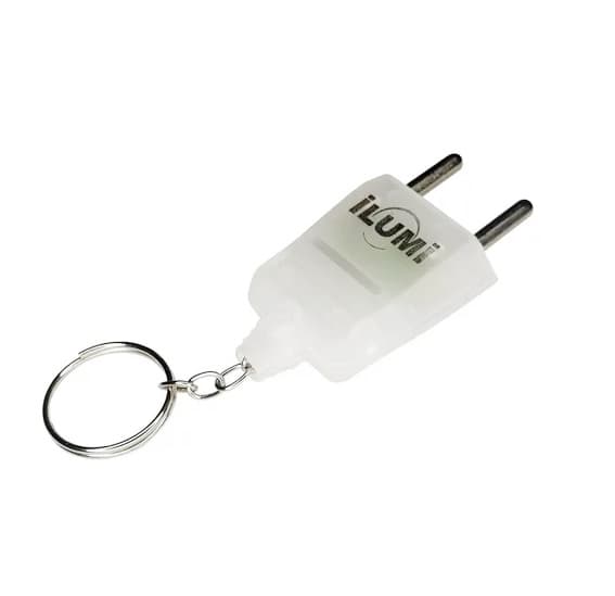 CHAVE DE TESTE DE VOLTAGEM - CHAVEIRO PINO PLUG MACHO TESTAR TOMADA ELÉTRICA - BASTA COLOCAR NA TOMADA - foto 1 de 3