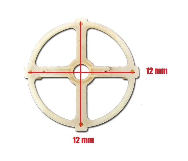 TAMPA TRASEIRA DO MOTOR VENTILADOR VENTNEW 50/60CM - TAMPA DO MOTOR VENTILADOR 50/60CM - ENCAIXE P/ROLAMENTO 6000ZZ - foto 1 de 4