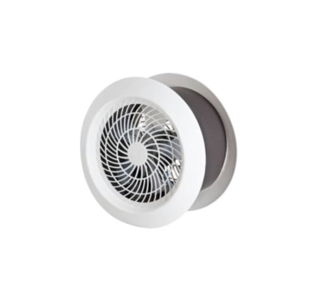 EXAUSTOR DE 25CM VENTISOL 110V VAZAO 00685M3/H 1450RPM LINHA PREMIUM COR BRANCA - VENTILADOR AXIAL RESIDENCIAL P/COZINHA