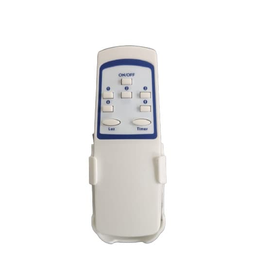 CONTROLE REMOTO P/VENTILADOR DE TETO PW-UNIVERSAL CAPACITIVO - USAR C/CAP.3FIOS KIT TRANSMISSOR+RECEPTOR BIVOLTS - *SERVE P/MODELOS ATÉ 200W - foto 1 de 4