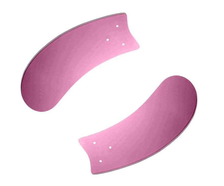 PÁ HÉLICE P/VENTILADOR DE TETO - MDF ARTE PINK - SEM FURAÇÃO SERVE P/VÁRIOS MODELOS DE VENTILADORES - VENDIDA P/UNIDADE - foto 1 de 3