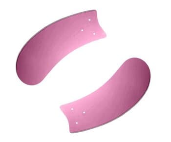 PÁ HÉLICE P/VENTILADOR DE TETO - MDF ARTE PINK - SEM FURAÇÃO SERVE P/VÁRIOS MODELOS DE VENTILADORES - VENDIDA P/UNIDADE