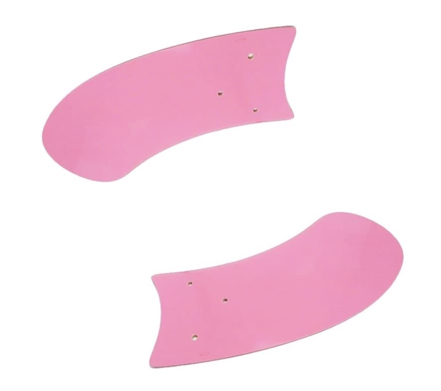 PÁ HÉLICE P/VENTILADOR DE TETO VENTI-DELTA - PÁ MDF ARTE MINI COR PINK FUROS P/GARRA GRANDE - RIOPRELUSTRES/PRIMAVERA/VENTISOL - *VENDIDA P/UNIDADE - foto 1 de 2