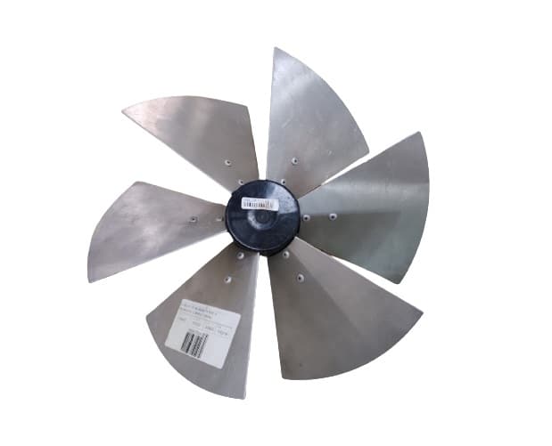 HELICE P/EXAUSTOR DE 30CM VENTISILVA E30M4 E30M6 E30M8 E30T4 E30T6 E30T8 - 6-PÁS ALU C/CUBO PL - ENCAIXE EIXO 15,0MM C/PARAFUSO TRAVA LATERAL - foto 1 de 6