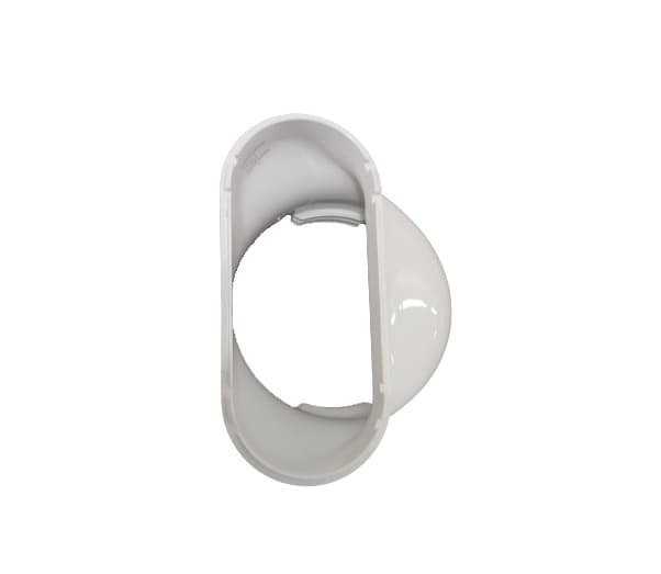 CONECTOR ENGATE DO DUTO FLEXIVEL X JANELA P/SAÍDA DO AR QUENTE P/AR CONDICIONADO PORTATIL ACP11F