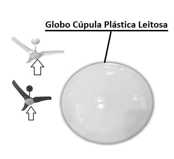 LUMINÁRIA PLAFON P/VENTILADOR DE TETO ALISEU SLIM - BIV 110V-220V MONTADO C/PLACA DE LED12W4000K LUZ NEUTRA