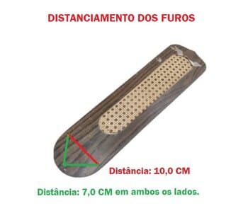 PÁ HÉLICE P/VENTILADOR IMPORTADO COR MOGNO MOD.C/TELINHA UM DOS LADOS - MEDIDAS L14,00CM C52,00CM *SALDÃO USADAS * VENDIDAS P/UNIDADE