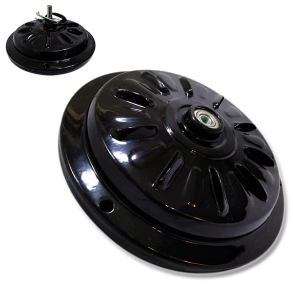 MOTOR P/VENTILADOR DE TETO LOREN SID M1/M2 110V10,0UF PRETO - USAR C/CAP.10,0UF - P/MODELO COM OU SEM LUMINÁRIA - foto 1 de 3