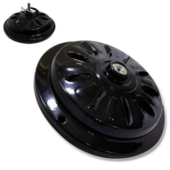 MOTOR P/VENTILADOR DE TETO LOREN SID M1/M2 110V10,0UF PRETO - USAR C/CAP.10,0UF - P/MODELO COM OU SEM LUMINÁRIA