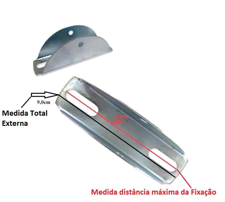 SUPORTE P/FIXAR VENTILADOR DE TETO VENTI-DELTA - METAL MEDIDA PADRAO P/VARIOS MODELOS - ARGE CICLONE LOREN SID RIOPRELUSTRES TRON VENTEX VOLARE - foto 1 de 4