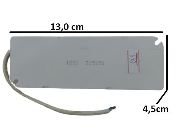 DRIVER P/LUMINARIA LED BIV10/20W VENTILADOR ICAIR - IC AIR - BIVOLTS - foto 1 de 3