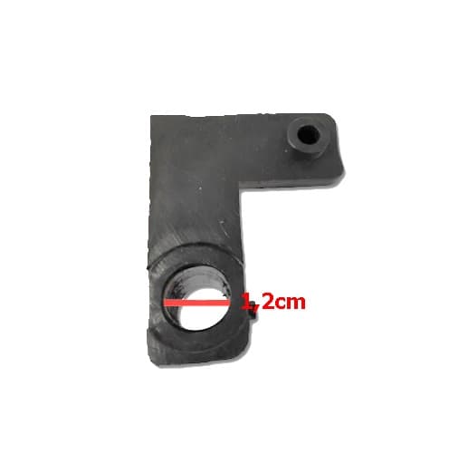 MECANISMO DO OSCILANTE SUPORTE DO MOTOR VENTILADOR VENTISILVA 65CM - COR PRETA - SUPORTE DE ARTICULACAO VT OSCILANTE - ENCAIXE 12,0MM - foto 1 de 5
