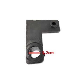 MECANISMO DO OSCILANTE SUPORTE DO MOTOR VENTILADOR VENTISILVA 65CM - COR PRETA - SUPORTE DE ARTICULACAO VT OSCILANTE - ENCAIXE 12,0MM