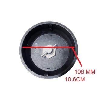 Copo P/Liquidificador Vitalex 3,5LT AR-Alta Rotação LIQ-03,5 L - Copo de Inox c/Tampa Plastica - Mancal Eixo e Laminas (Facas)