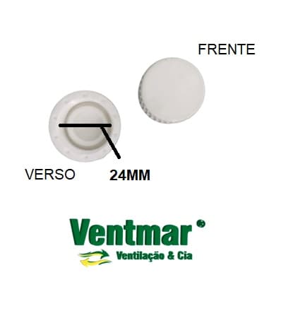 PORCA TAMPA DO DRENO DO RESERVATORIO E23MM CLIMATIZADOR VENTISOL CLIN35 CLIN60 +TODOS DA LINHA PRO2 CLI45/70/100PRO2 - DIAMETRO ROSCA 23MM - foto 1 de 1