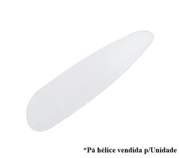 PA HELICE P/VENTILADOR DE TETO VENTISOL WIND LIGHT PETALOS - PLÁSTICA ACRÍLICA - *VENDIDA P/UNIDADE =01-PÁ - S/GARRA PA0382TR - *MONTAR C/GARRA/SUPORT