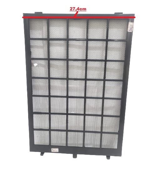 GRADE TRASEIRA TELA DE PROTEÇÃO PARA LIMPEZA DA COLMÉIA CLIMATIZADOR MGE MG ELETRO 06,8LITROS - foto 1 de 2