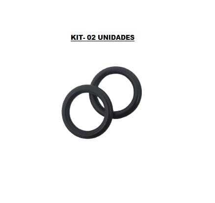 ANÉL DE BORRACHA P/ACABAMENTO TUBO ALUMÍNIO VENTILADOR VOLARE - KIT C/02-UNIDADES - ORING HASTE VT TRON (REF.01.10-0025) - SERVE P/TAMPA DRENO CLI VTS - foto 1 de 1
