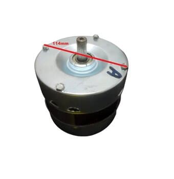 MOTOR P/EXAUSTOR 20CM/25CM VENT AIR/VENTAIR LINHA PESADA BIV08,0UF ALTA ROTACAO 3500RPM VAZÃO 1320/1800M3H 78DB EIXO 12,0MM - MOTOR MENOR