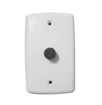 CHAVE P/VENTILADOR DE PAREDE VENTNEW ATÉ 170W - ESPELHO 4X2 DIMER ROTATIVO BIVOLTS COM OFF BOTÃO LIGA+DESLIGA