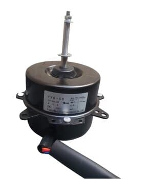 MOTOR P/CLIMATIZADOR VENTISOL 110V08,0UF CLIN35LT CLIN60LT CLIN80LT YYK-50 50W 08,0UF LADO HELICE G.H E07,0MM +USAR COD.0803+0338+0055