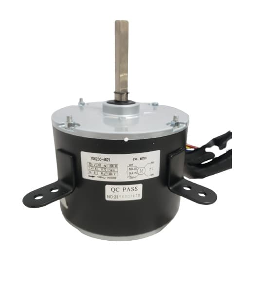 MOTOR P/CLIMATIZADOR BEM ESTAR BE9000 220V200W08,0UF YDK200-4G21 1170RPM E14MM PML LADO/HÉL G.AH ANTI HORARIO - SERVE P/MWM M9000 - foto 1 de 3