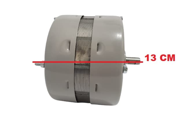 MOTOR P/EXAUSTOR VENTI-DELTA 50CM 110V - EIXO 10MM - USAR CAPACITOR 10UF *NAO INCLUIDO - foto 1 de 3