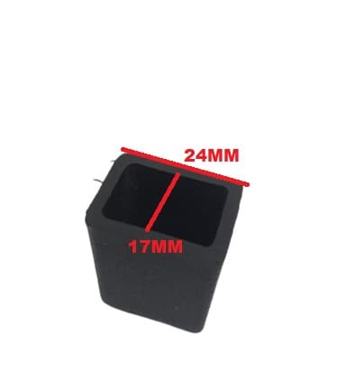 PONTEIRA BORRACHA DO PE DA BASE DAS COLUNAS VENTILADOR VENTI-DELTA 50/60CM - PLASTICA COR PRETA EMBORRACHADA. *VENDIDO P/UNIDADE - foto 1 de 2
