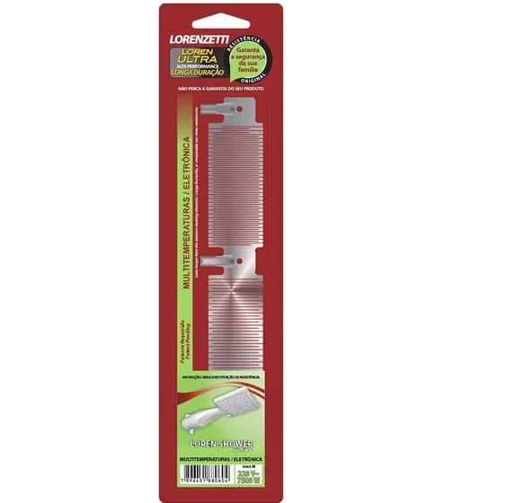 RESISTENCIA CHUVEIRO LORENZETTI 110V 5500W 3065I DUCHA LOREN SHOWER ULTRA - ELETRÔNICA E OU MULTITEMPERATURAS - foto 1 de 1