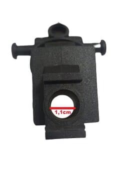 MECANISMO DO OSCILANTE SUPORTE DE ARTICULACAO DO MOTOR VENTILADOR LOREN SID GEMINI DUPLO - ENCAIXE PINO 11,0MM