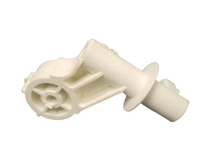 MECANISMO DO OSCILANTE SUPORTE DO MOTOR VENTISOL 200W BIVOLTS 40/50/60CM - COR BRANCA - SUPORTE DE ARTICULACAO VT OSCILANTE - ENCAIXE 10,0MM - foto 1 de 3
