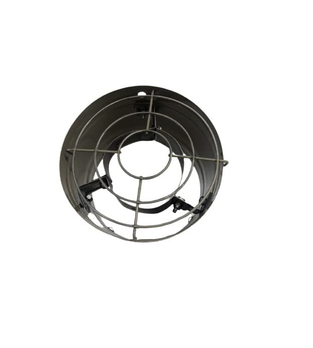 CARCACA BUMBO P/EXAUSTOR 20CM VENT AIR/VENTAIR ALTA VAZAO - BUMBO C/GRADE C/SUPORTE - foto 1 de 2