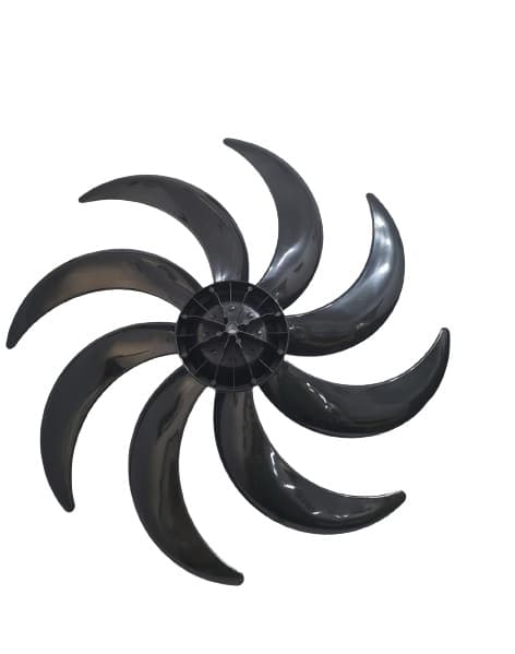 HÉLICE DE 60CM P/VENTILADOR DÔMINA 8PÁS E-11,5MM COR PRETA - OCTOPUS 60CM - PONTA REDONDA C/TRAVA TRASEIRA - foto 1 de 2