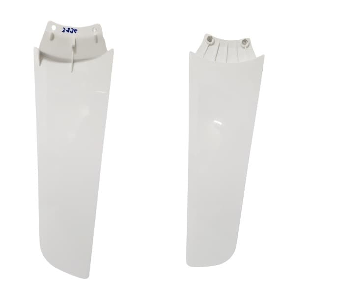 PÁ HÉLICE P/VENTILADOR DE TETO ALISEU ALISCLEAN - PLÁSTICA COR BRANCA C/GARRA INJETADA - *VENDIDA P/UNIDADE - foto 1 de 3