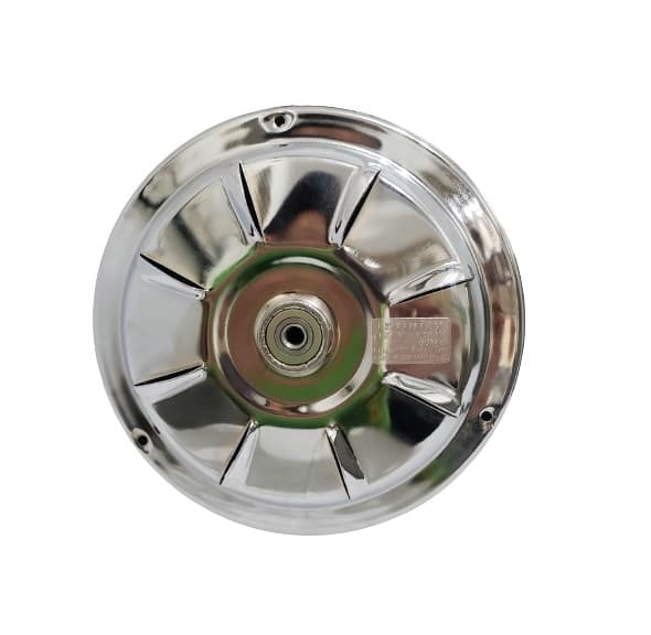 MOTOR P/VENTILADOR DE TETO INFINITY RIOPRELUSTRES 110VOLTS COR CROMADO - FURAÇÃO P/3PÁS - USAR C/CAPACITOR 10,0UF* - foto 1 de 3