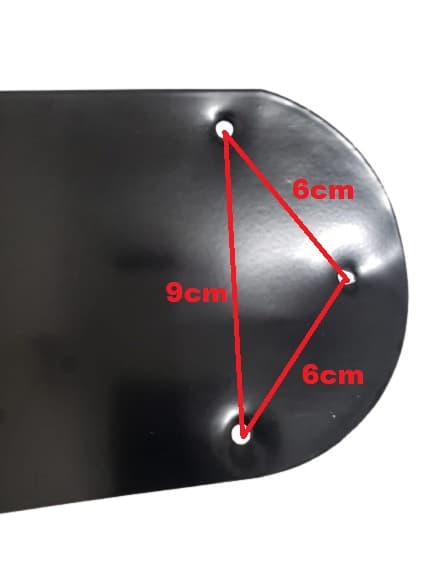 PÁ HÉLICE VENTILADOR DE TETO CICLONE - METAL ALUMÍNIO PRETA - *VENDIDA P/UNIDADE - ORIGINAL P/MODELOS APOLO MERIDIONAL EQUATORIAL - foto 1 de 2