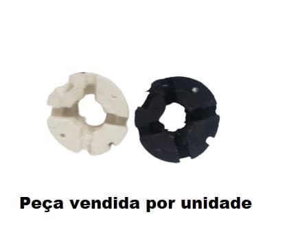 RÓTULA DE NYLON SUPERIOR DO SUPORTE P/VENTILADOR DE TETO VOLARE - APENAS A RÓTULA PLÁSTICA - foto 1 de 3