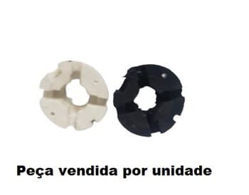 RÓTULA DE NYLON SUPERIOR DO SUPORTE P/VENTILADOR DE TETO VOLARE - APENAS A RÓTULA PLÁSTICA
