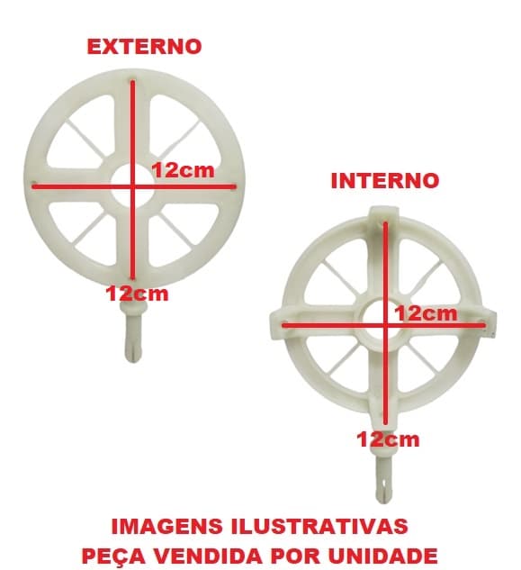TAMPA DO MOTOR VENTILADOR VENTI-DELTA DIANTEIRA SUPER DELTA 50/60CM - ESTAMPADA C/PINO C/ANEL DIAM.12,5CM EIXO OCO P/ROL.6201ZZ - foto 1 de 3