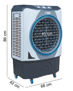 CLIMATIZADOR DE AR 045LT 110V210W BEM-ESTAR VAZÃO-4.500M3/H ATÉ 50M2 UMIDIFICADOR PORTATIL BE4500 ANALÓGICO 3VEL