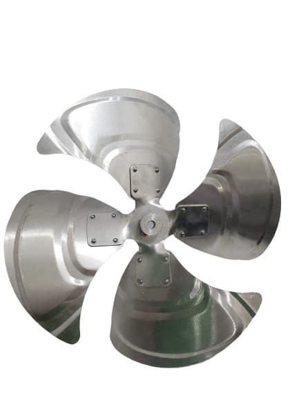 HELICE P/CLIMATIZADOR VENTISOL 4PÁS ALUMÍNIO CLI45LT CLI70LT PRO/PRO2+ CLI100LT PRO2 G/H F12,0MM PRD S/TT - MWM M4500 AMVOX ACL6022 CLIMAT CLM-40RT - - foto 1 de 3