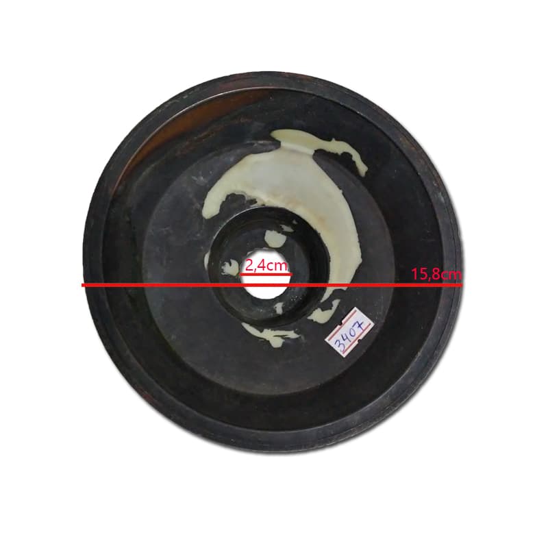 CANOPLA VT SUP PL CORES GRANDE- DIÂMETRO DA CANOPLA 16CM / FURO DA HASTE 2,7CM - foto 1 de 2