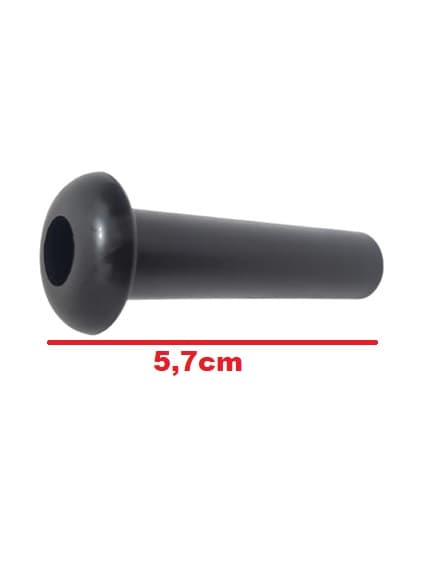 PÍNO PUXADOR DO OSCILANTE VENTILADOR VENTISOL POWER 70 ATUAL 04/2023 PRETO - FIXADO COM PARAFUSO - foto 1 de 2