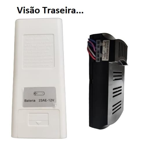 CONTROLE REMOTO VENTILADOR ALISEU FLOW SLIM SMART 110V-240V KIT MOD-ECO50 MOTOR PEQ P.MAX.MOTOR 40W/ P.MAX.LUM 50W DRIVER DE 5-VELOCIDADES - foto 1 de 3