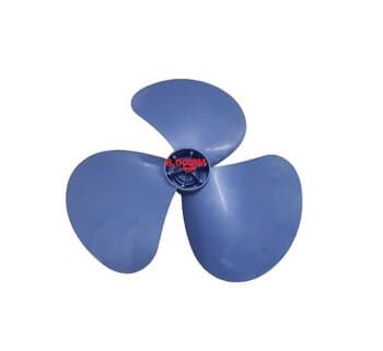 HéLICE DE 40CM P/VENTILADOR IMPORTADOS 3P PL COR AZUL E11,0MM PONTA REDONDA C/TRAVA TRASEIRA